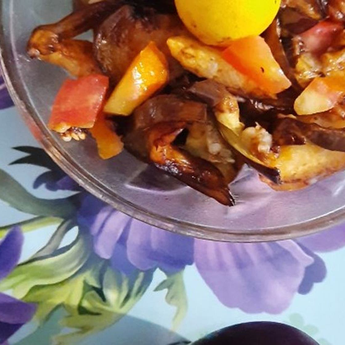 फ्राइड बैंगन का सलाद (fried baingan ka salad recipe in Hindi)