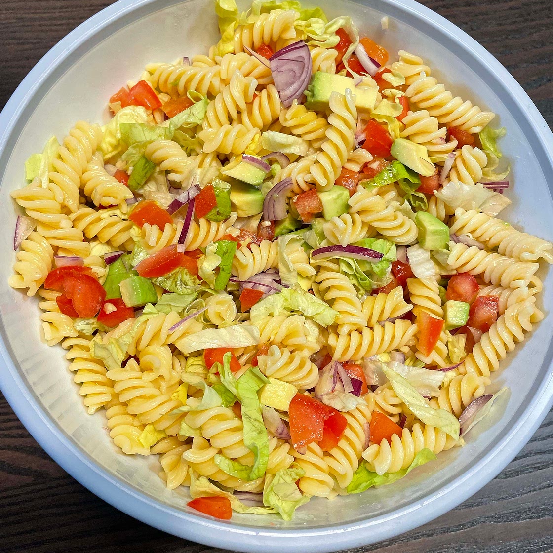 Salade de fusillis aux légumes d'été