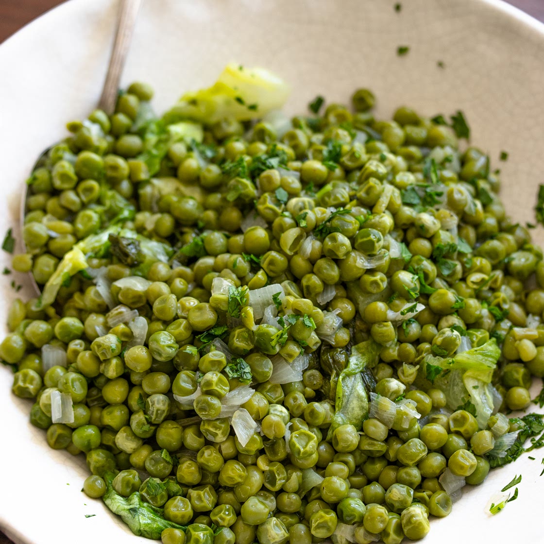Petits Pois A La Francaise - French Peas