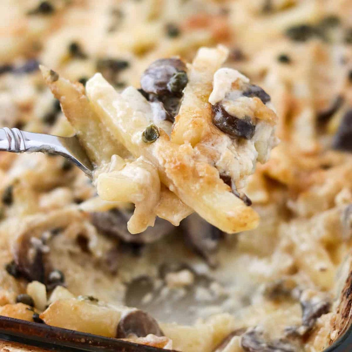 Vegetarian Jansson's Temptation (Creamy Swedish Potato Casserole)