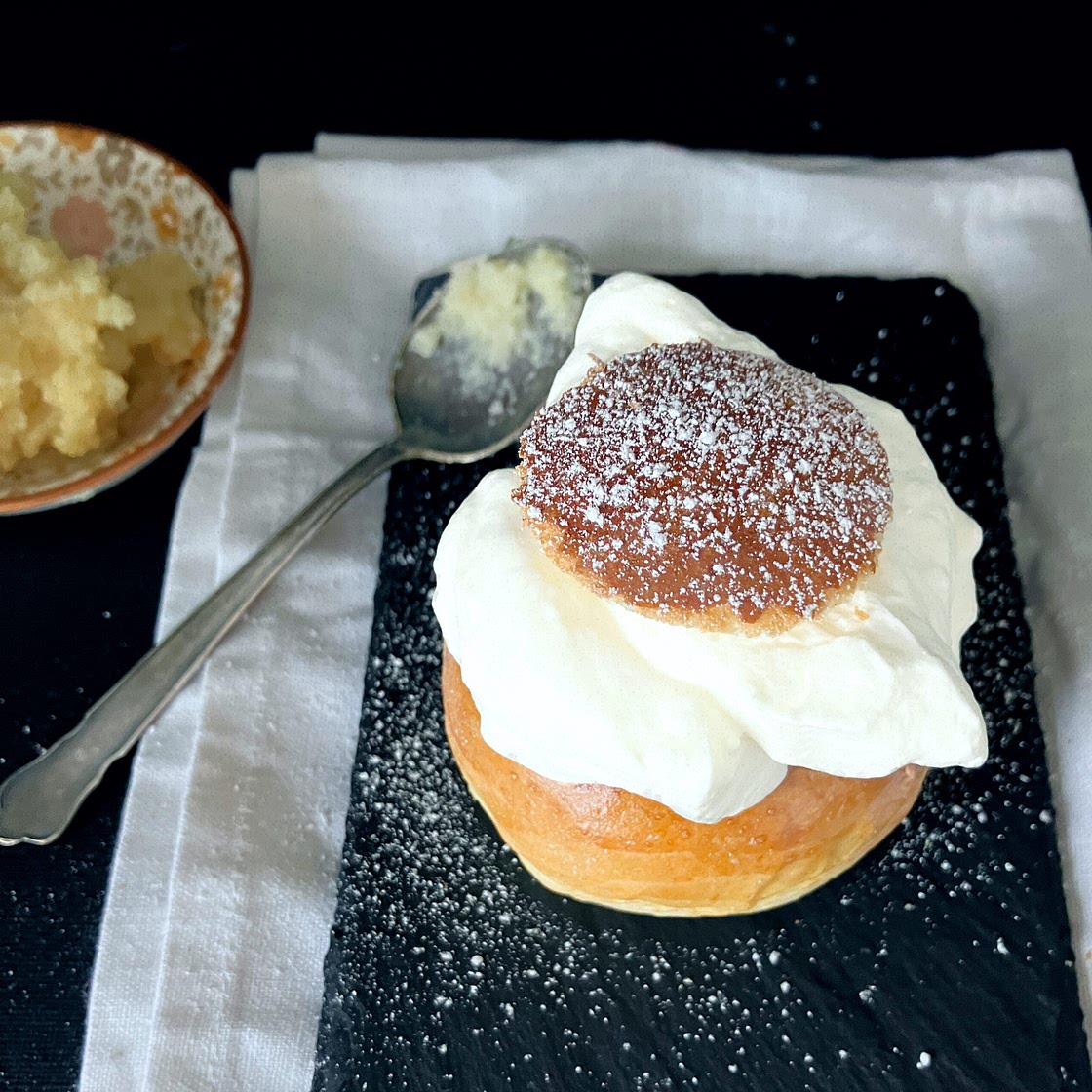 Traditional Swedish Semlor