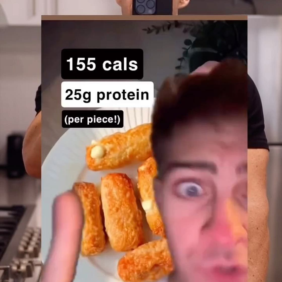 Stuffed Chicken Fries 🍟