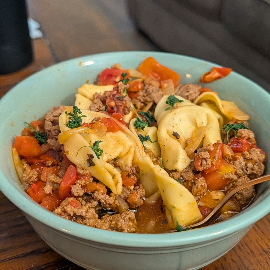 Beef Tortellini Soup