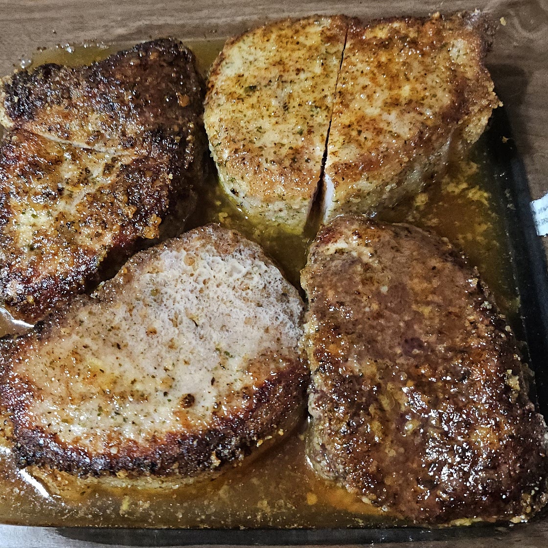Parmesan Crusted Pork Chop Recipe