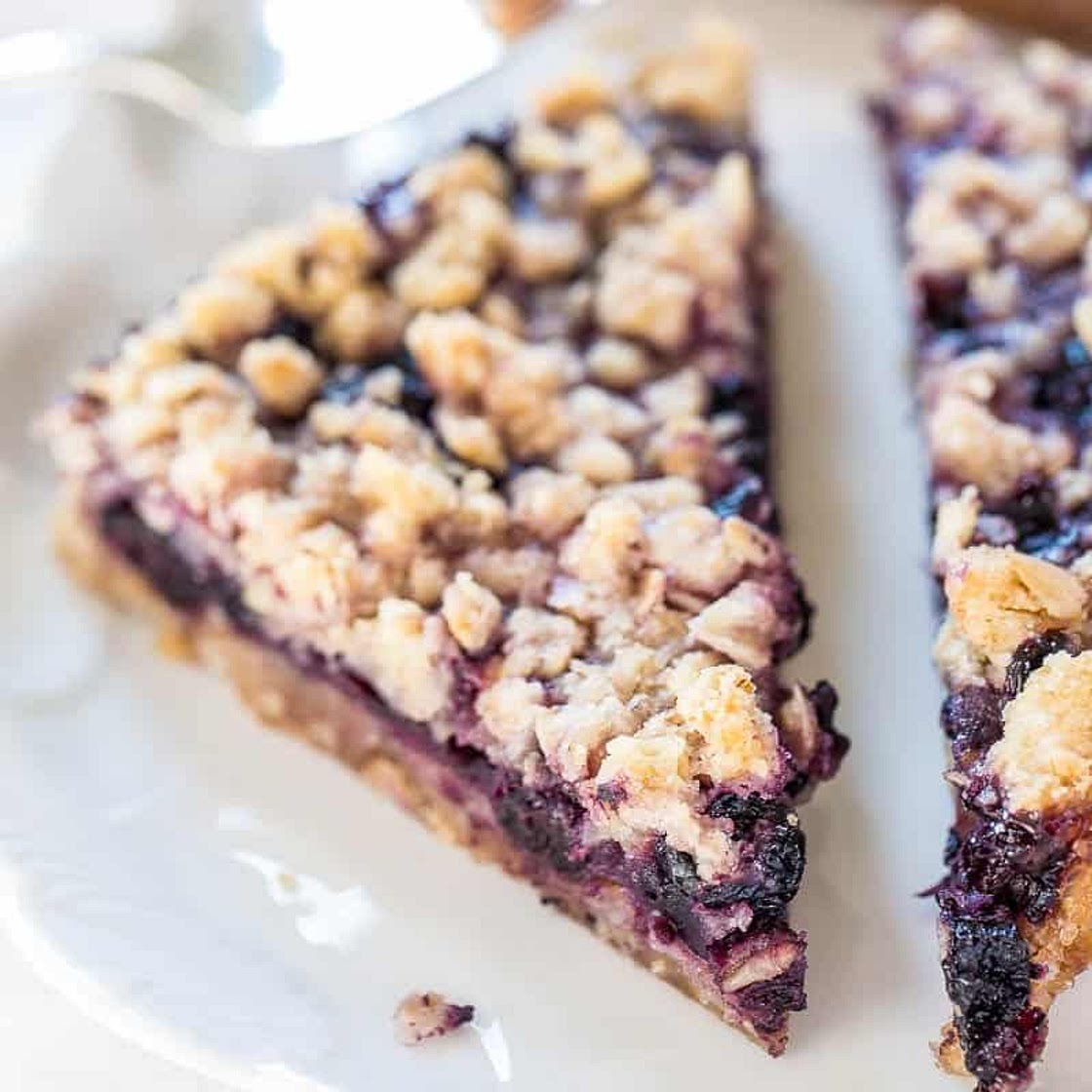 Blueberry Oatmeal Bars