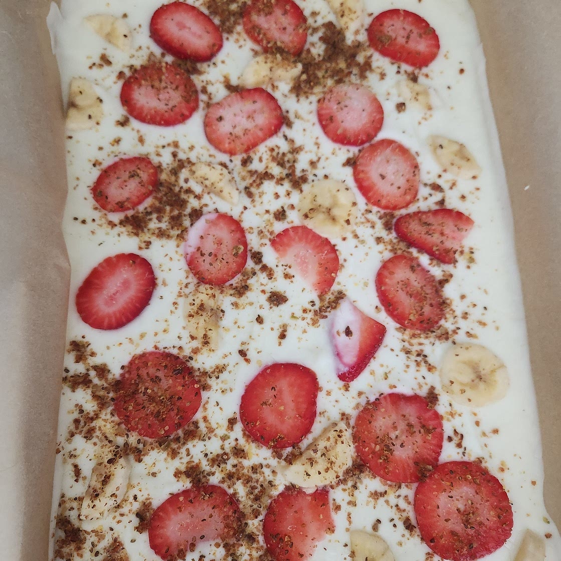 Frozen Yogurt Berry Bark