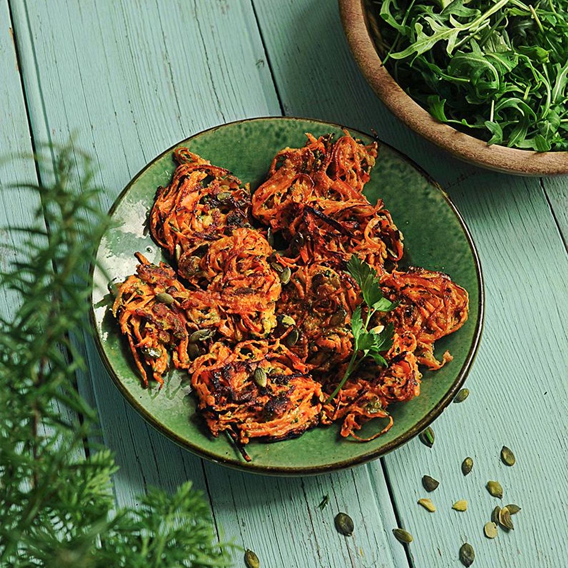 Galettes de carottes