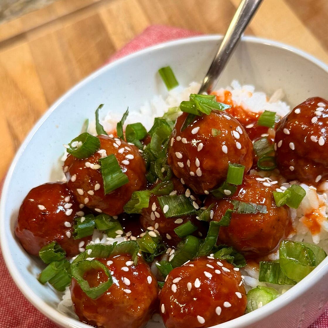 Honey Garlic Meatballs