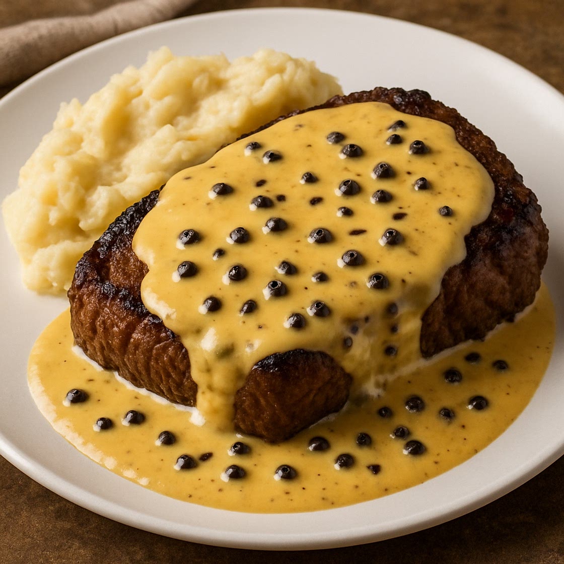 Heavy Cheese Brandy Peppercorn Sauce