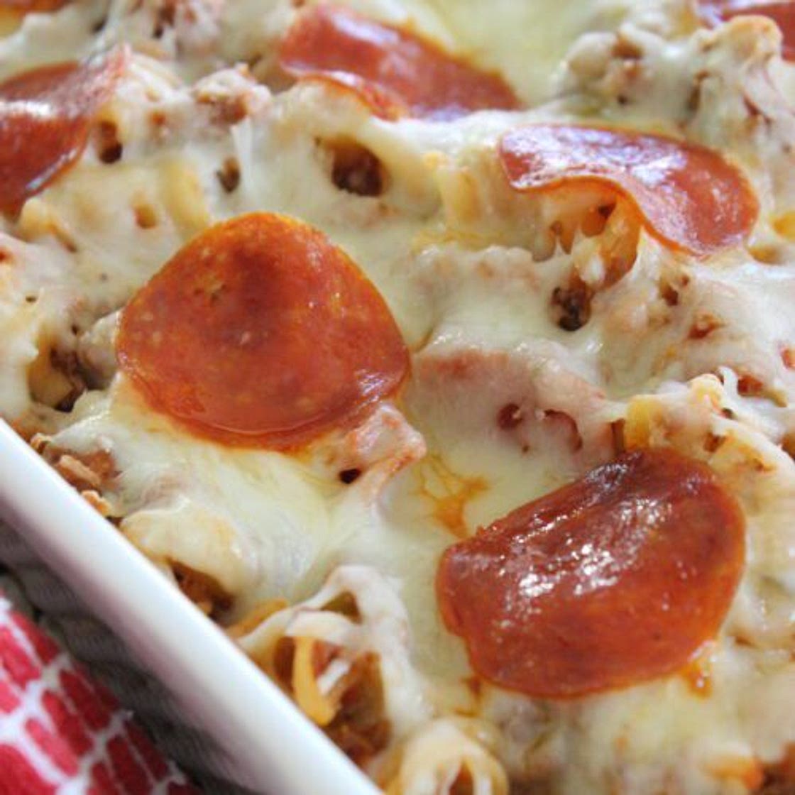 Pizza Pasta Casserole