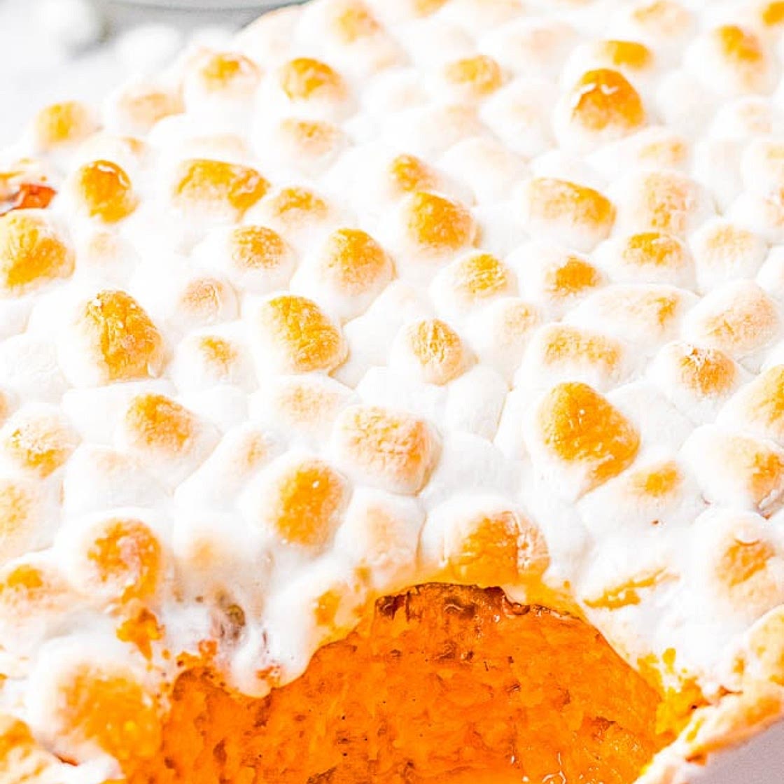 Classic Marshmallow Sweet Potato Casserole