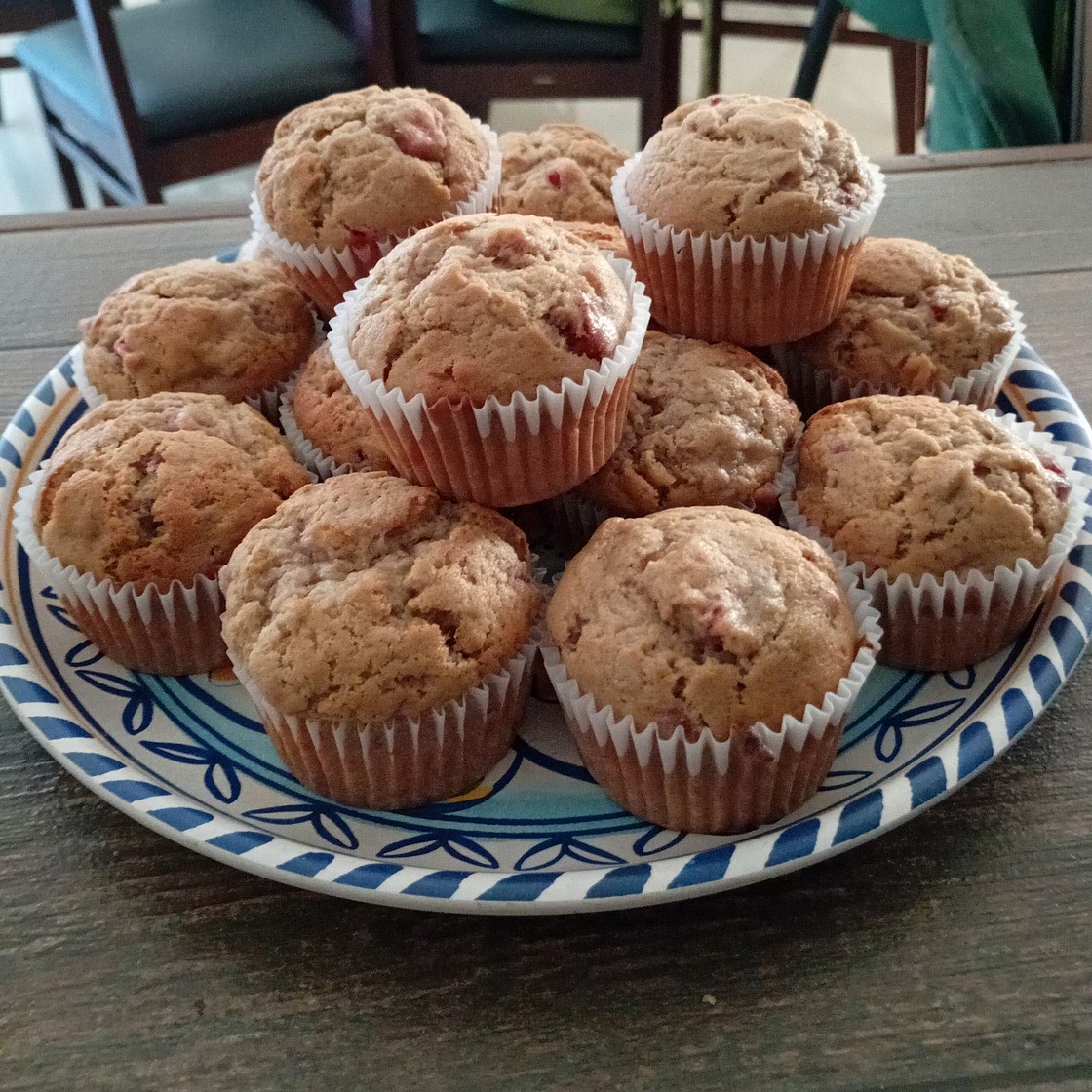 Strawberry Banana Muffins