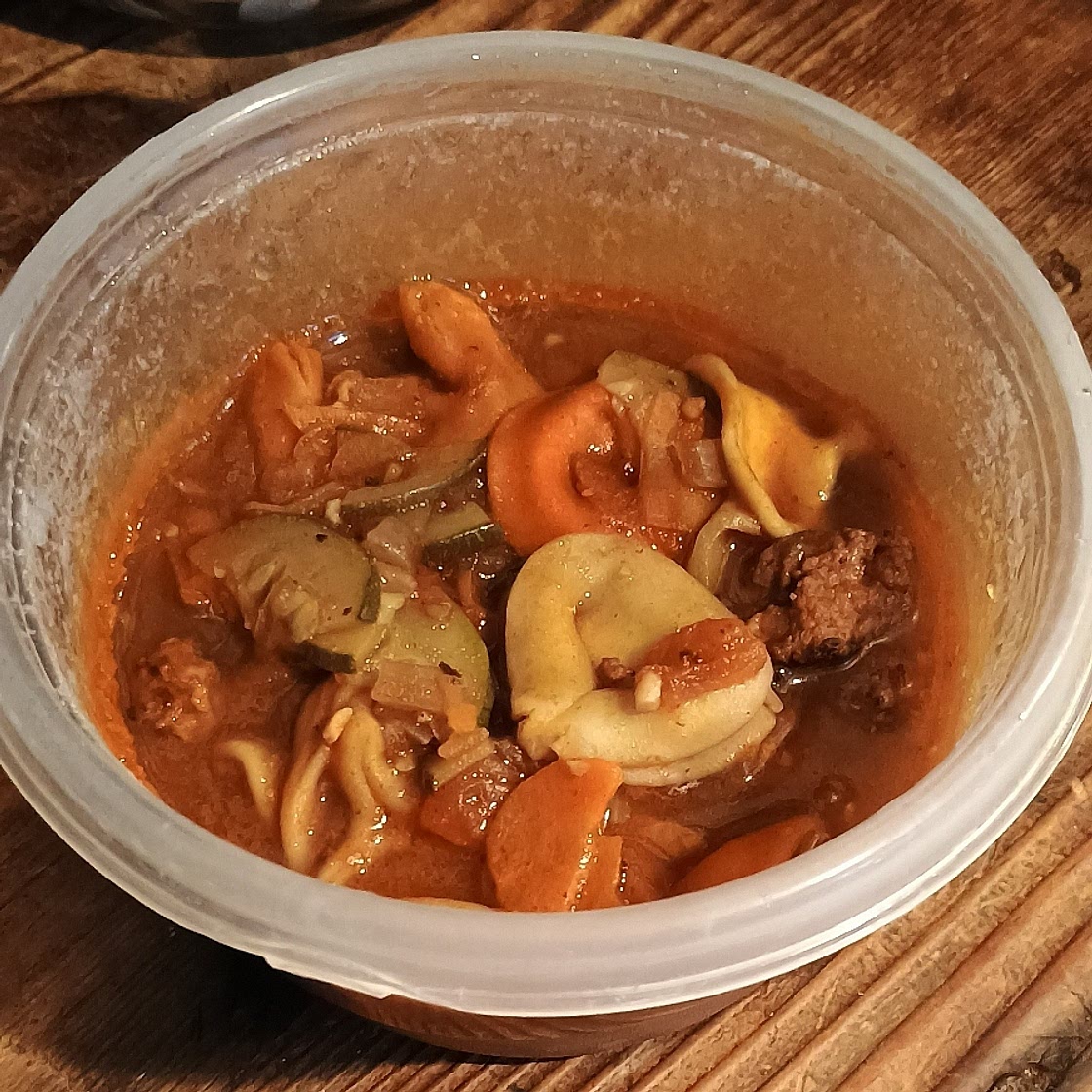 Italian Sausage Soup with Tortellini