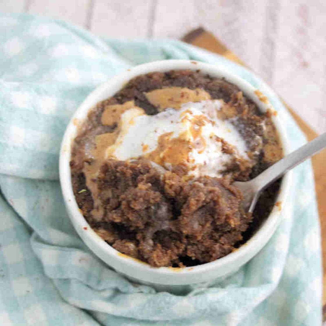 Gluten-Free Chocolate Protein Mug Cake