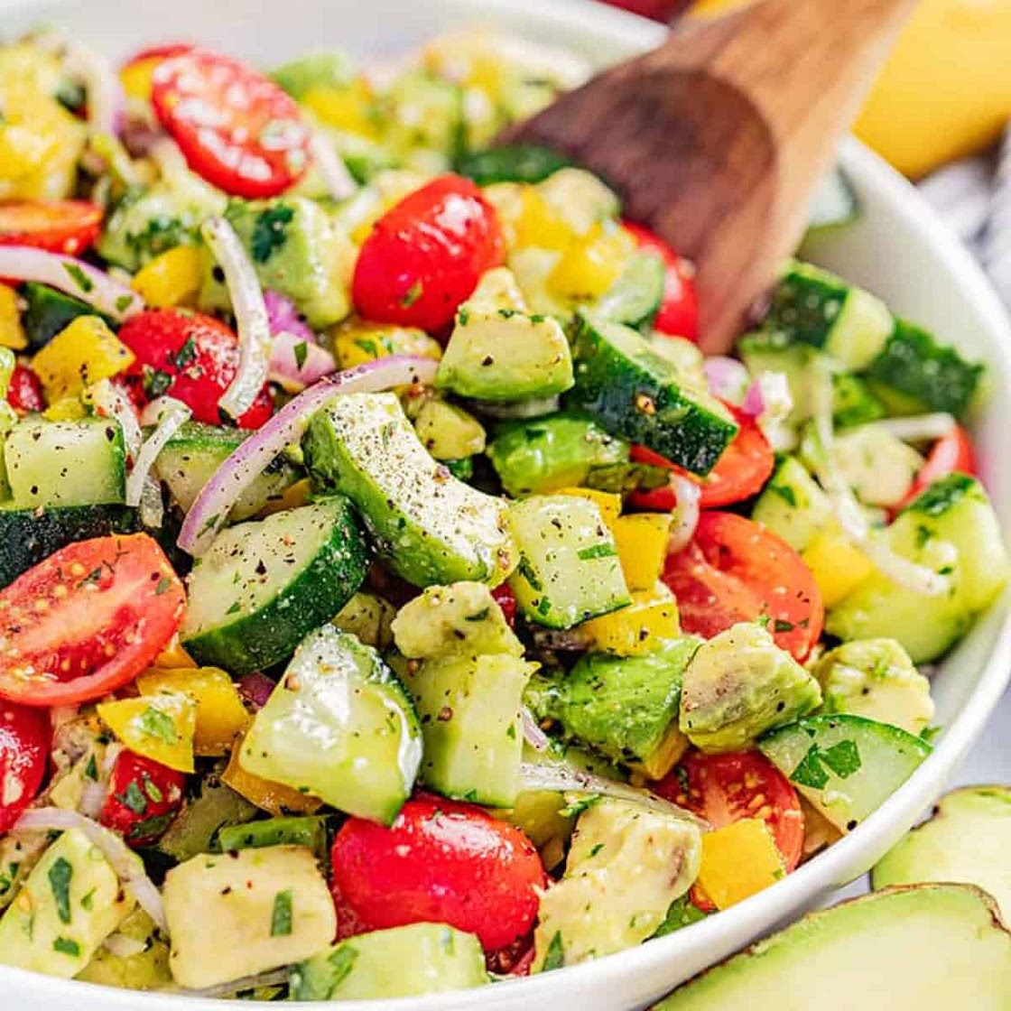 Tomato Avocado Salad