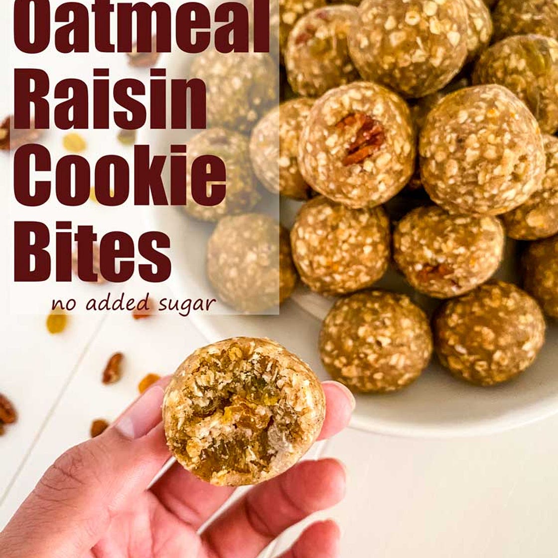 Oatmeal Raisin Bites