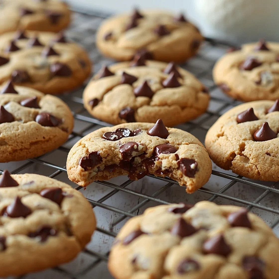 Eggless Chocolate Chip Cookies Recipe