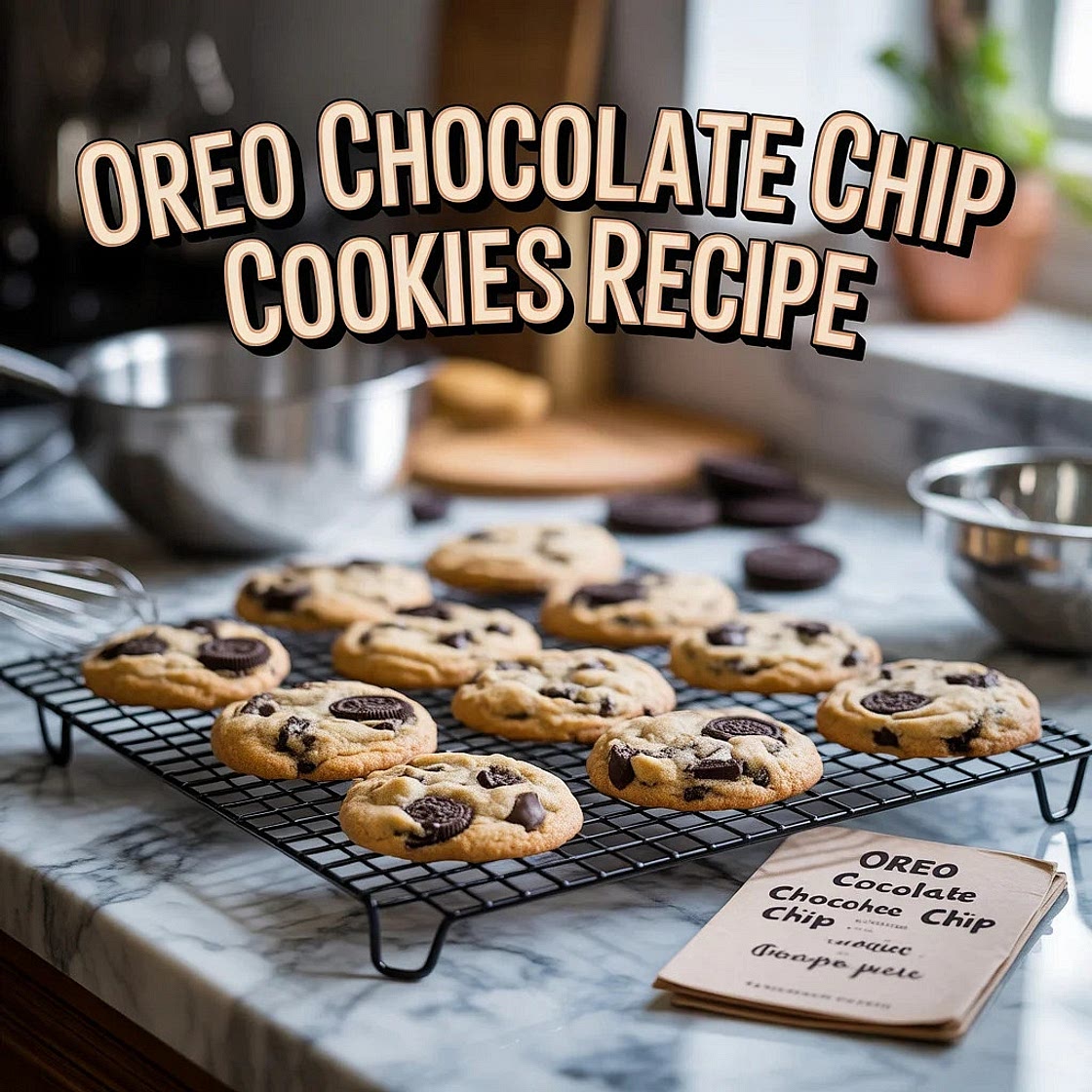 Oreo Chocolate Chip Cookies Recipe