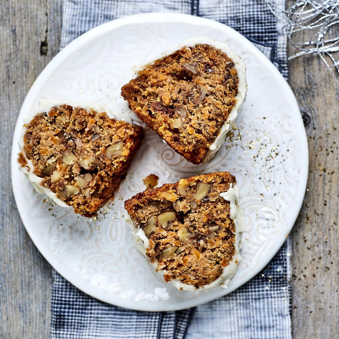 Carrot cake vegan noix de cajou et lait de coco