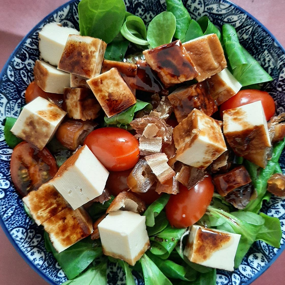 Salat mit datteln