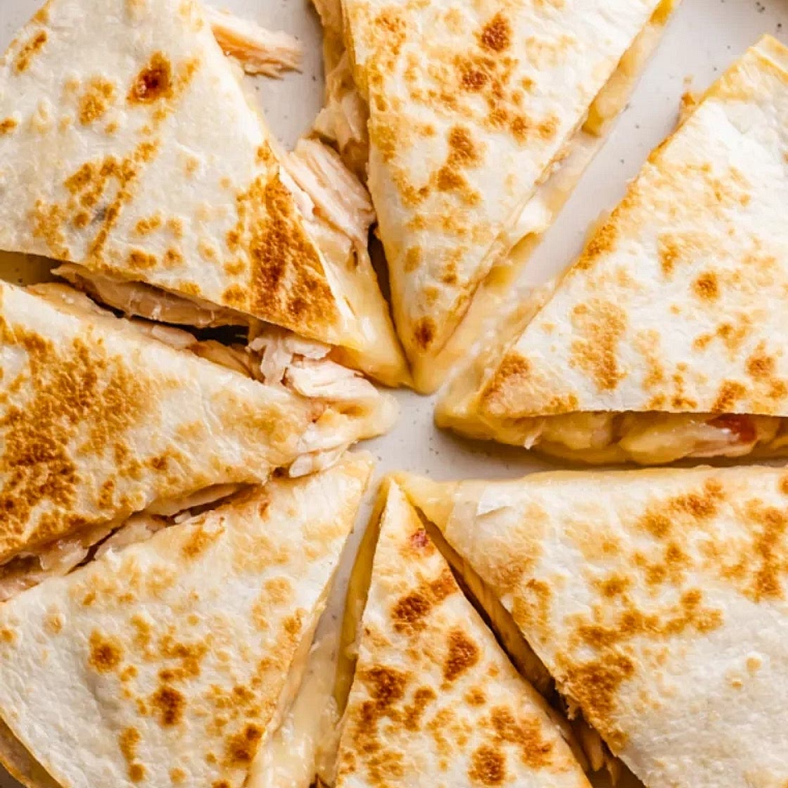 Chicken quesadillas