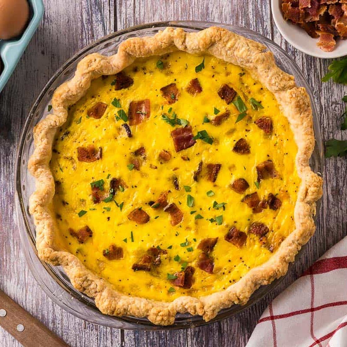 Quiche (Quiche Lorraine + More Flavor Variations)