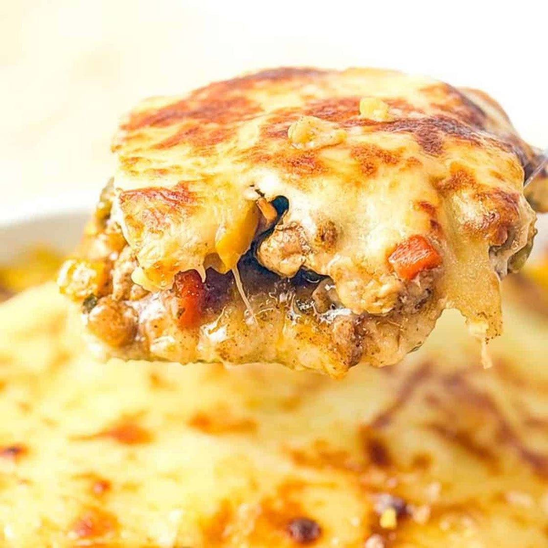 Chicken and Potato Béchamel Bake