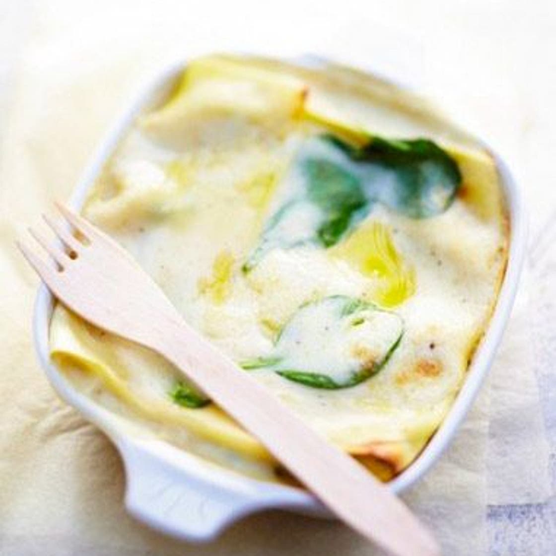 Lasagnes, épinards et ricotta