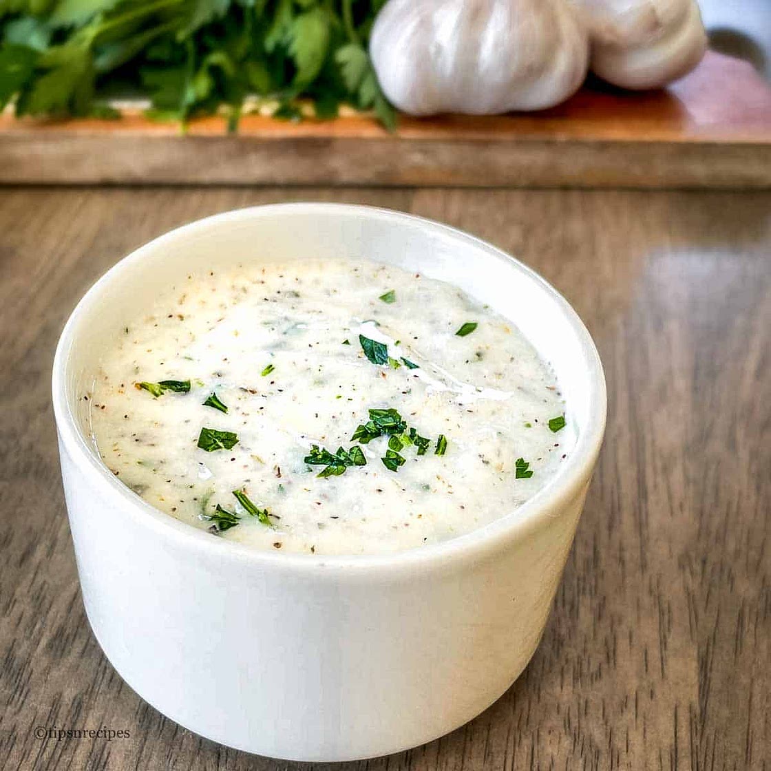 Herb and Garlic dip