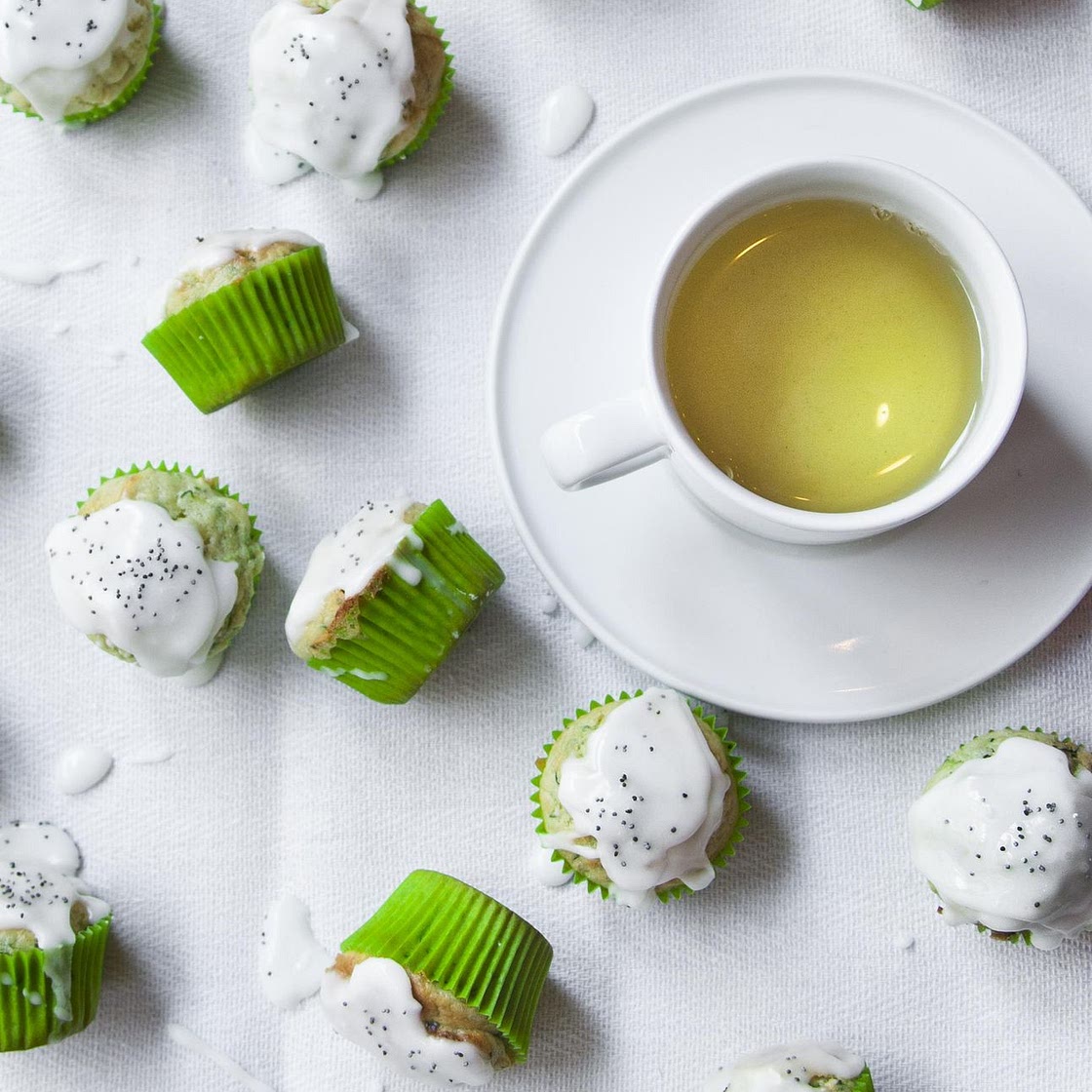 Muffins aux courgettes et au pavot