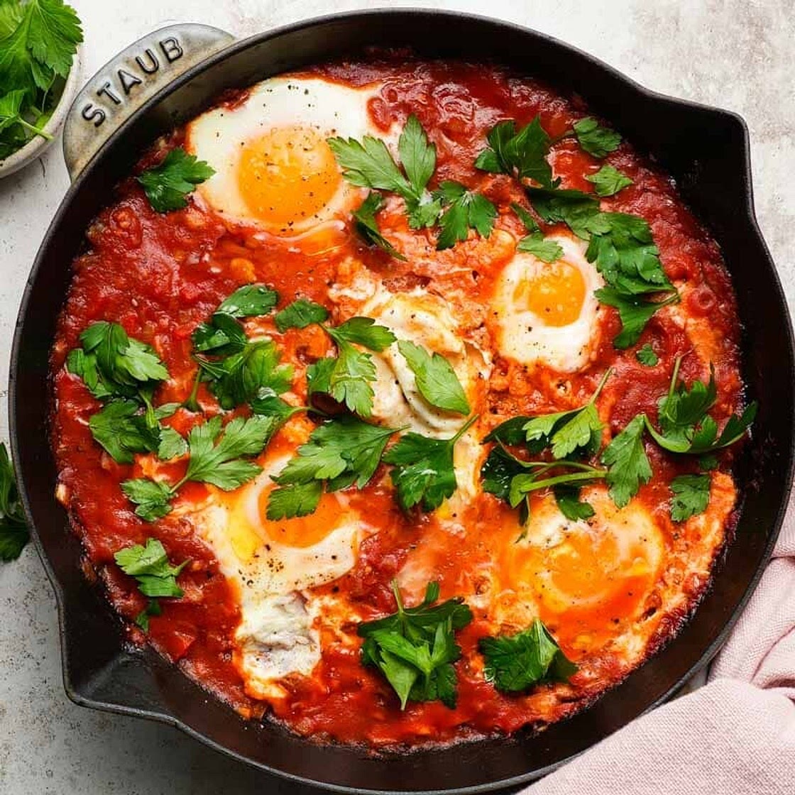 Easy Harissa Shakshuka