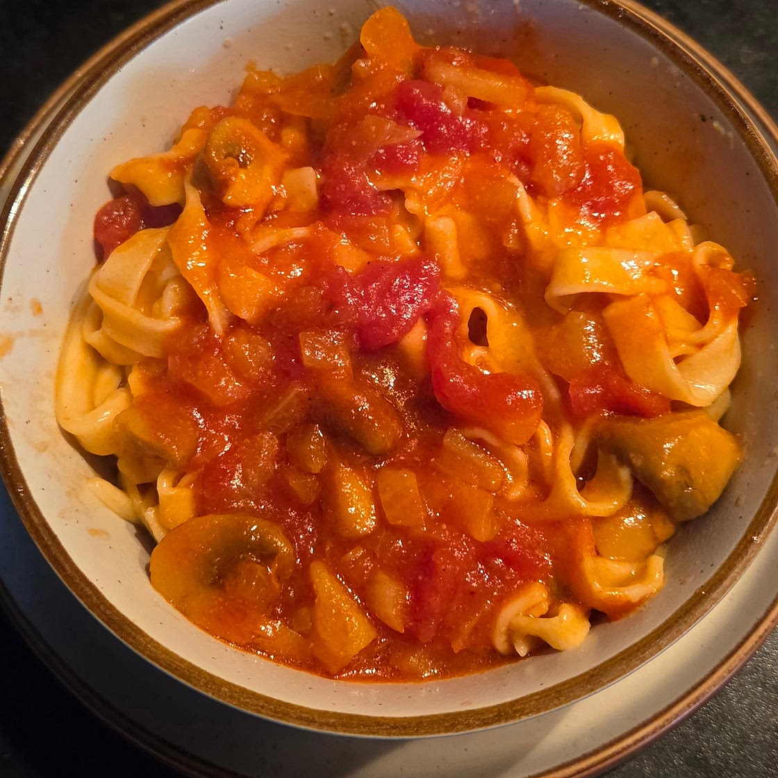 Argentine-Style Tomato & Mushroom Stew