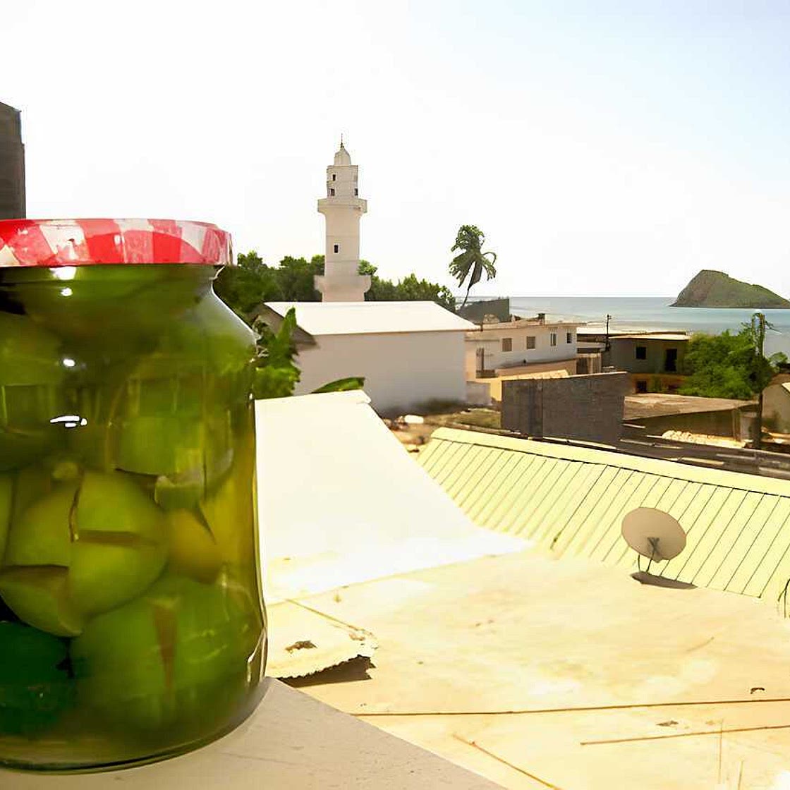 Citrons verts confits