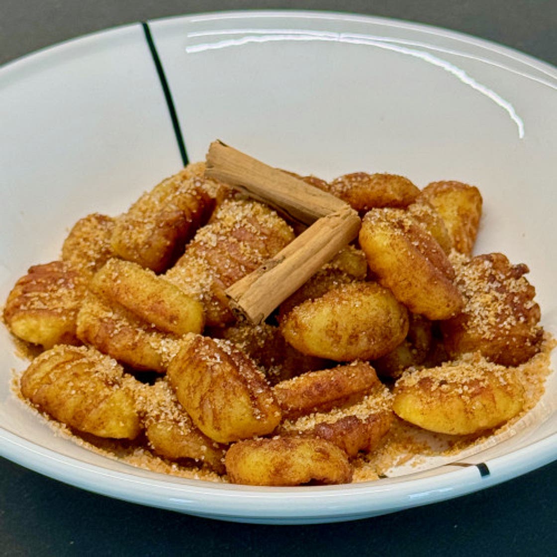 cinnamon butter gnocchi