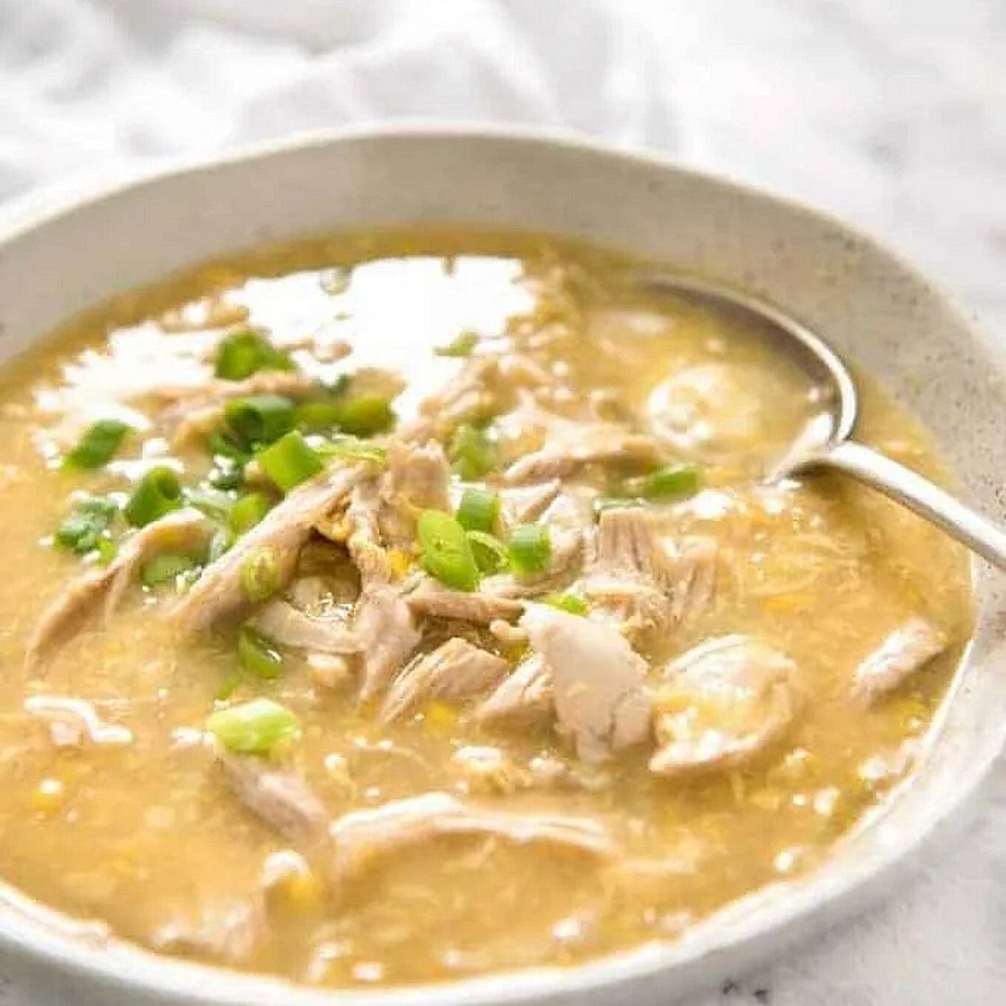 Chicken Corn Egg Drop Soup