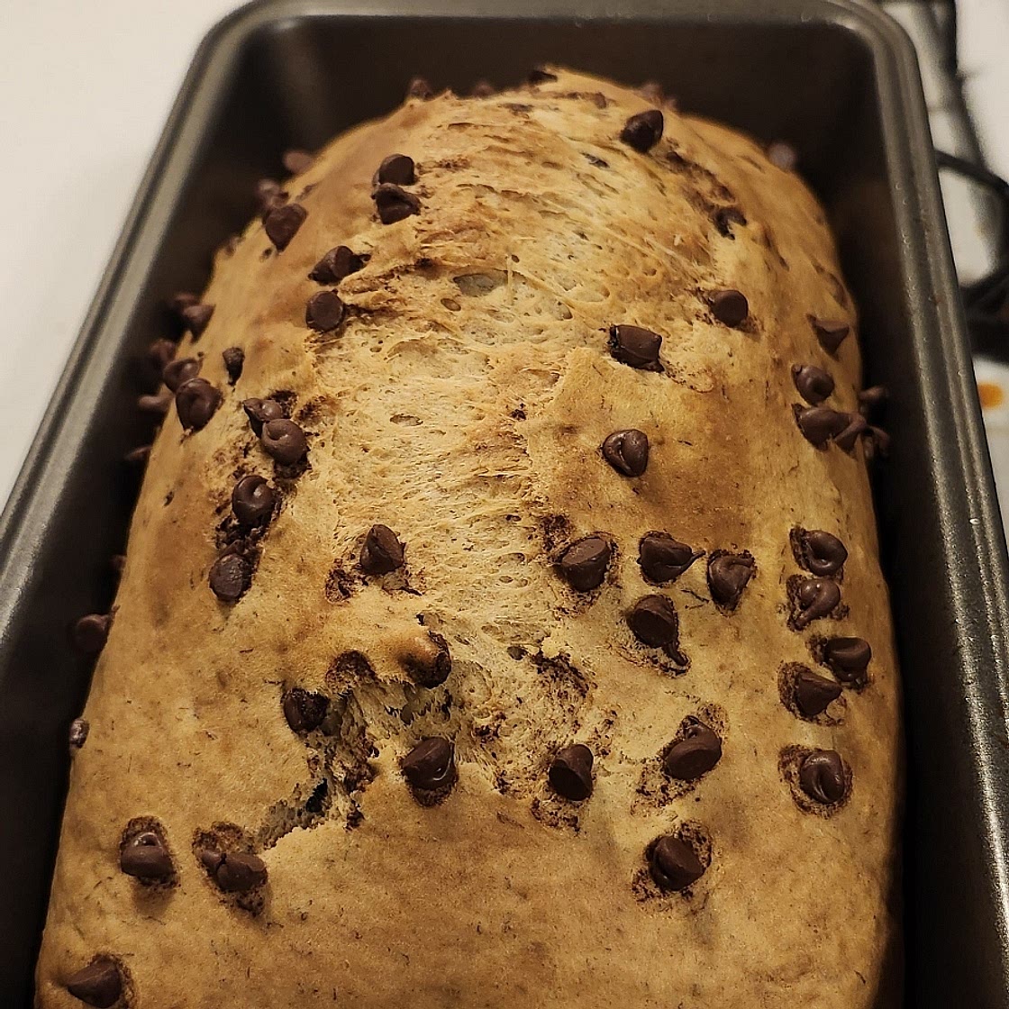 Easy One Bowl Banana Bread