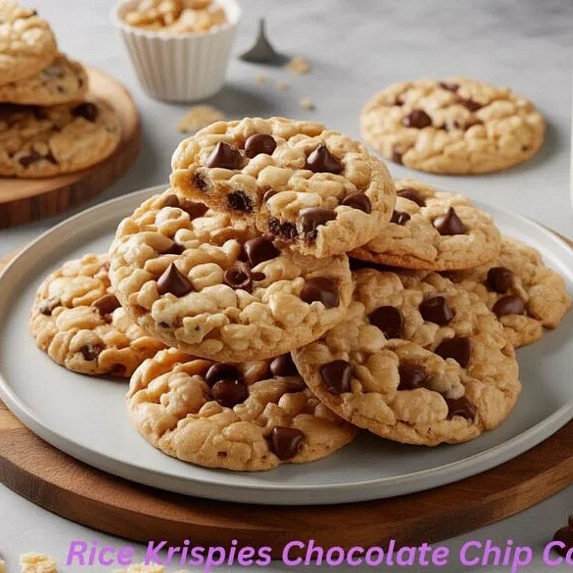 Rice Krispies Chocolate Chip Cookies Recipe
