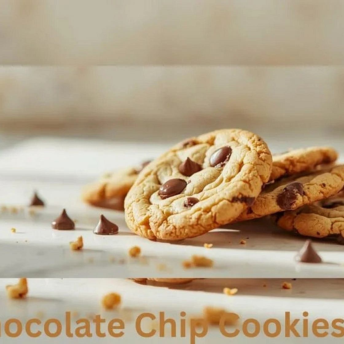 Thin Chocolate Chip Cookies Recipe
