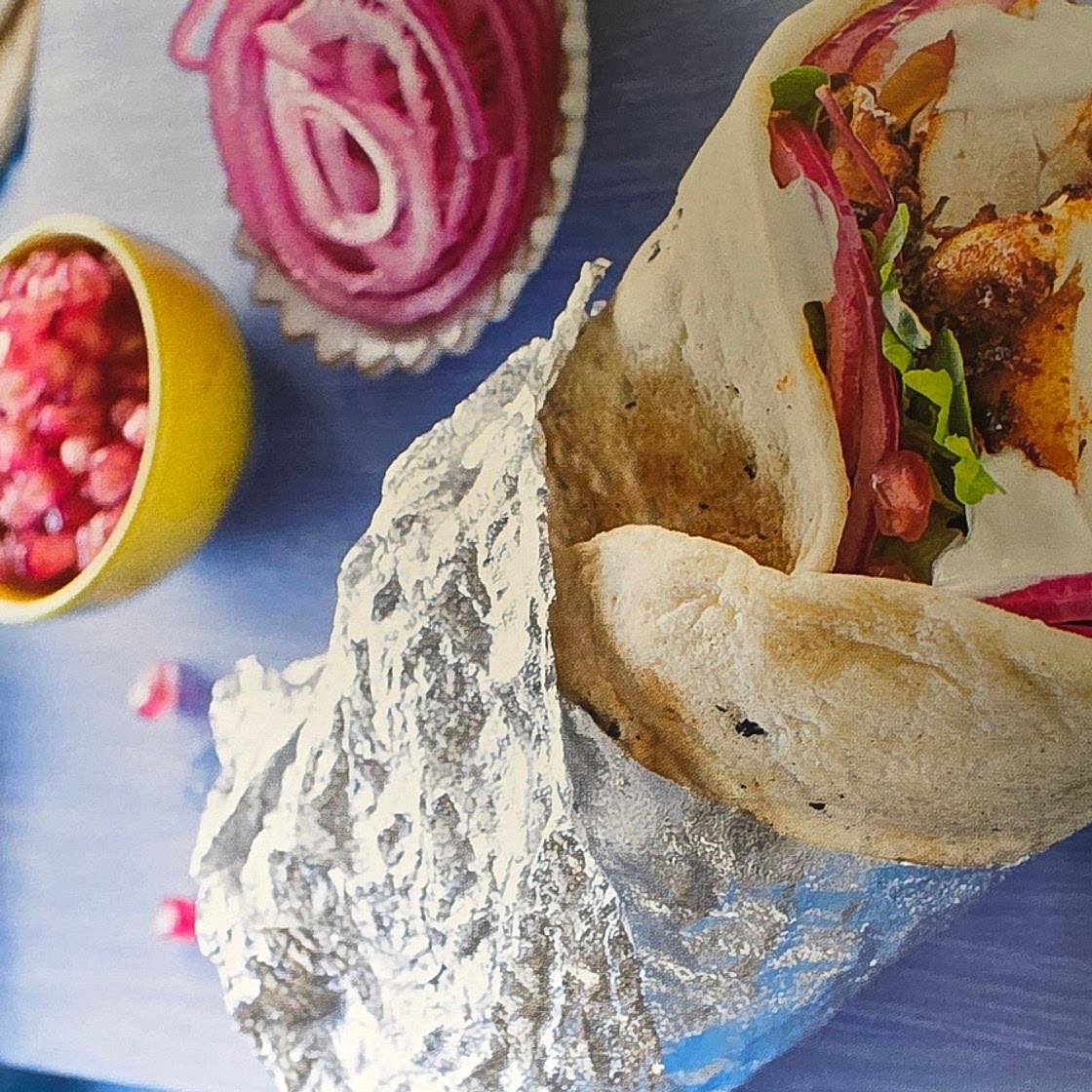 Harissa Chicken Gyros