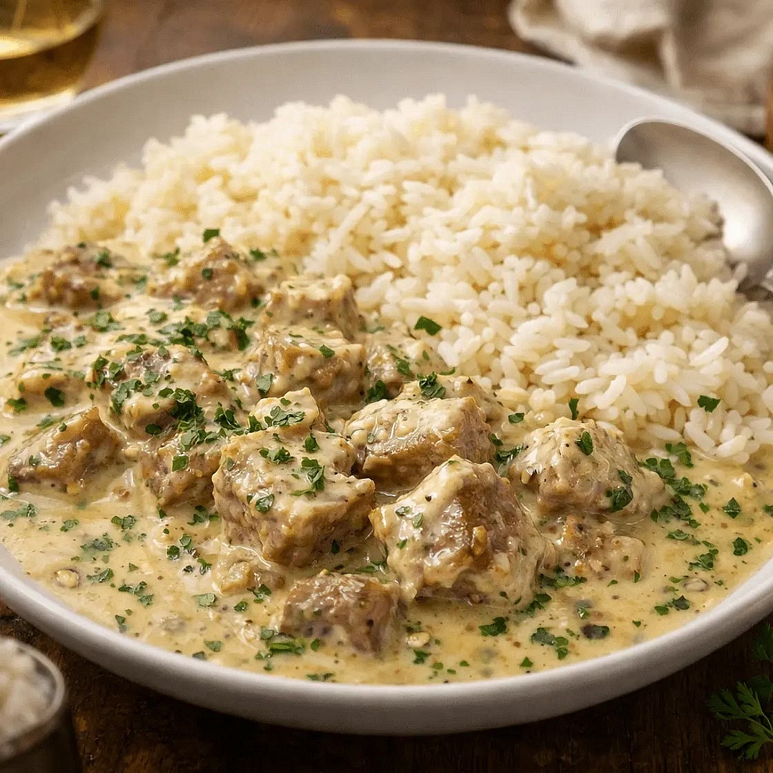 Porc au Vin Blanc