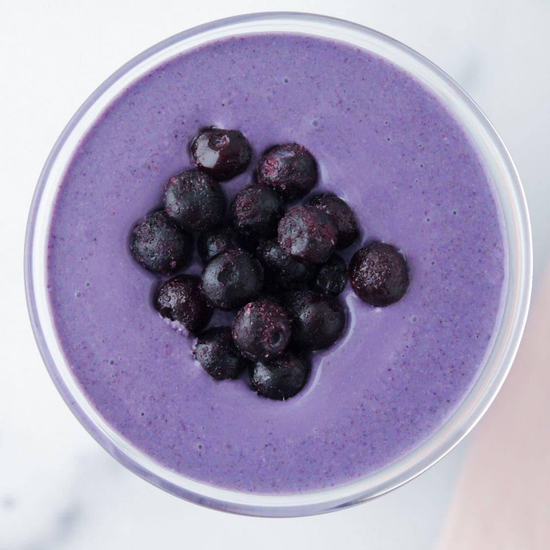 Blueberry Muffin Protein Smoothie