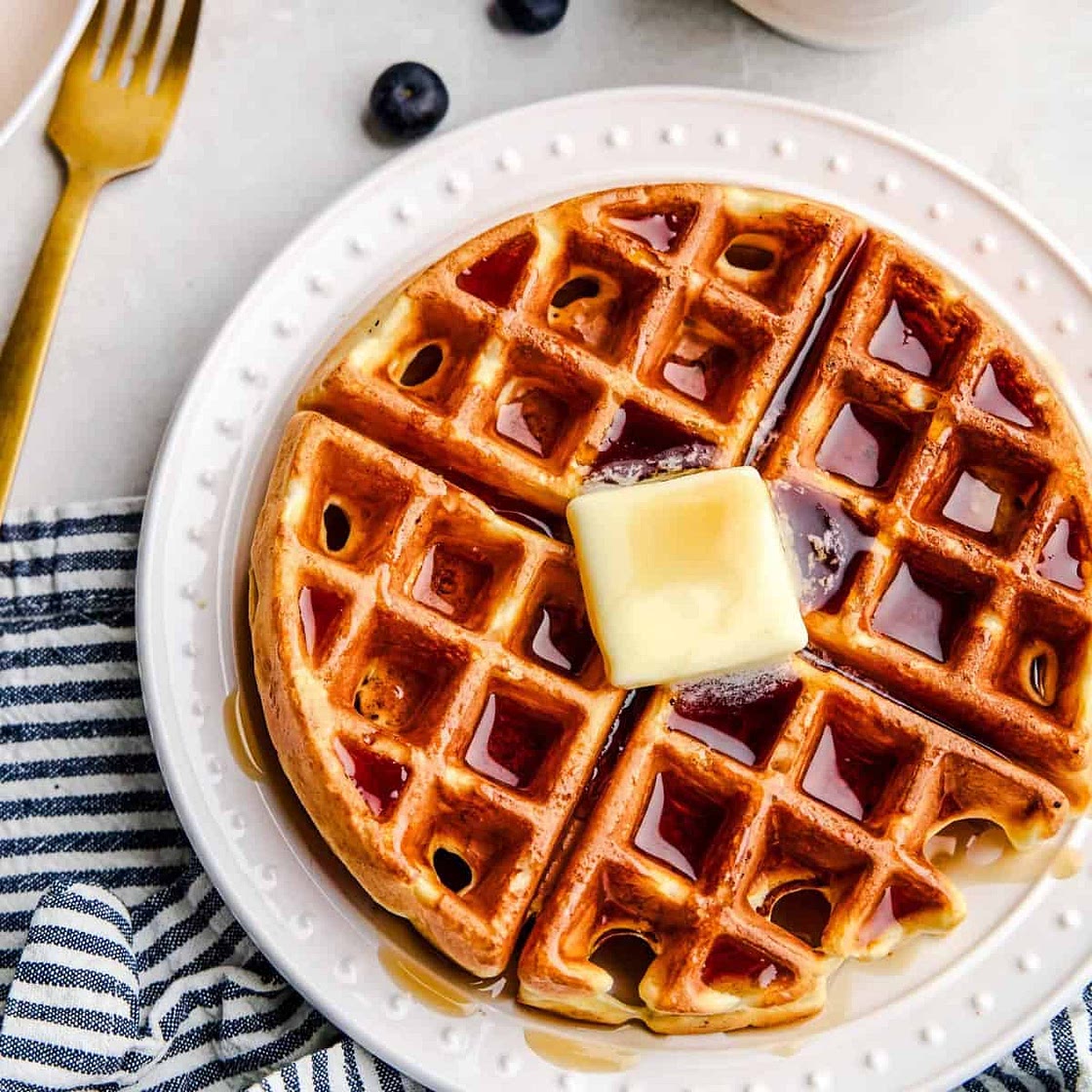 Greek Yogurt Waffles