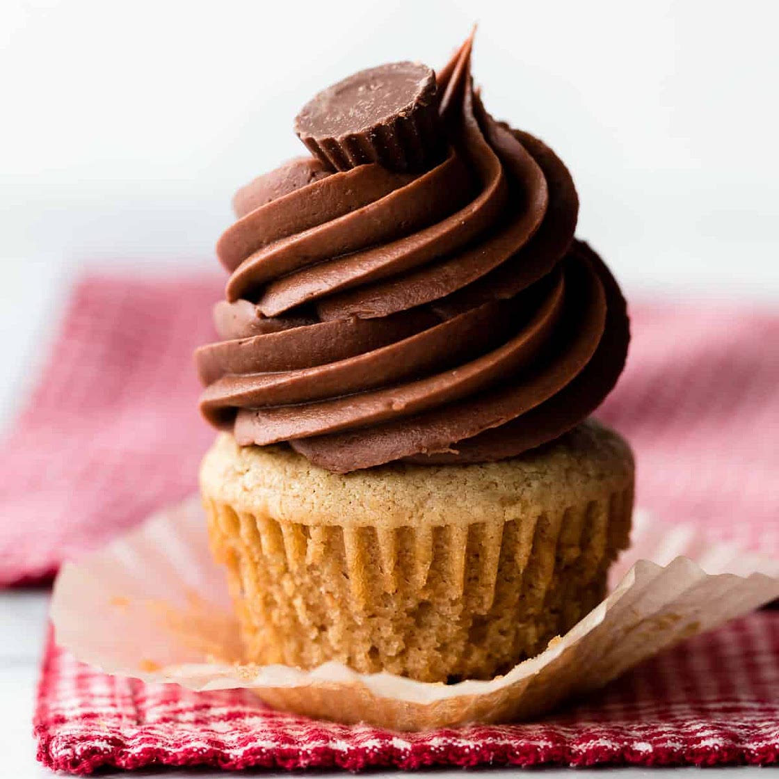 Peanut Butter Cupcakes
