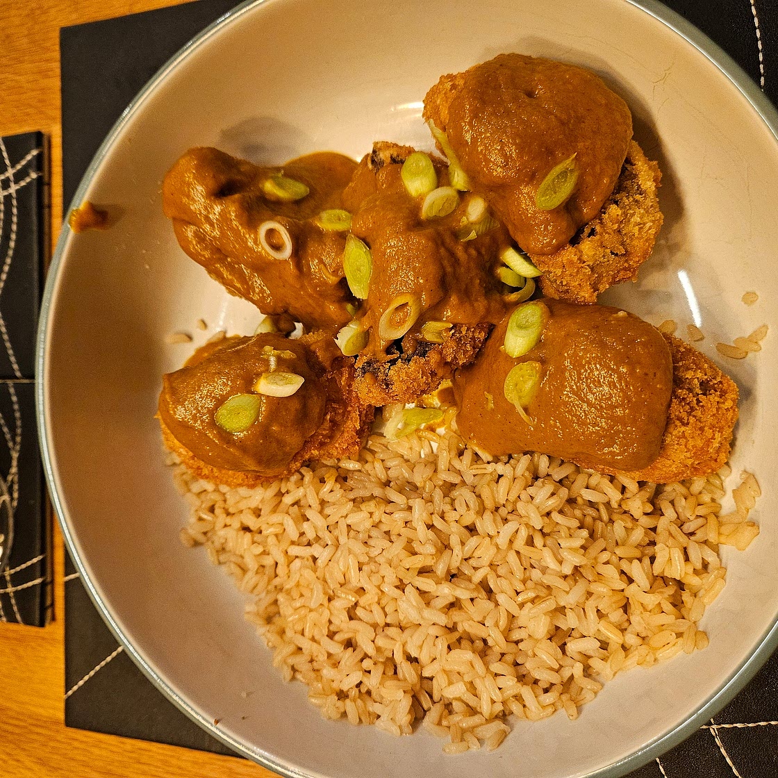 Katsu Curried Mushrooms