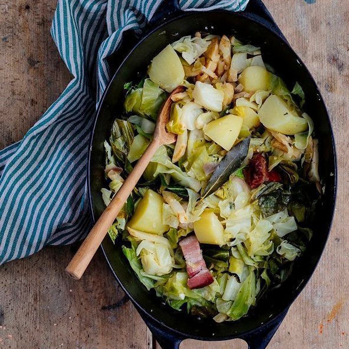 Potée de chou au vin blanc