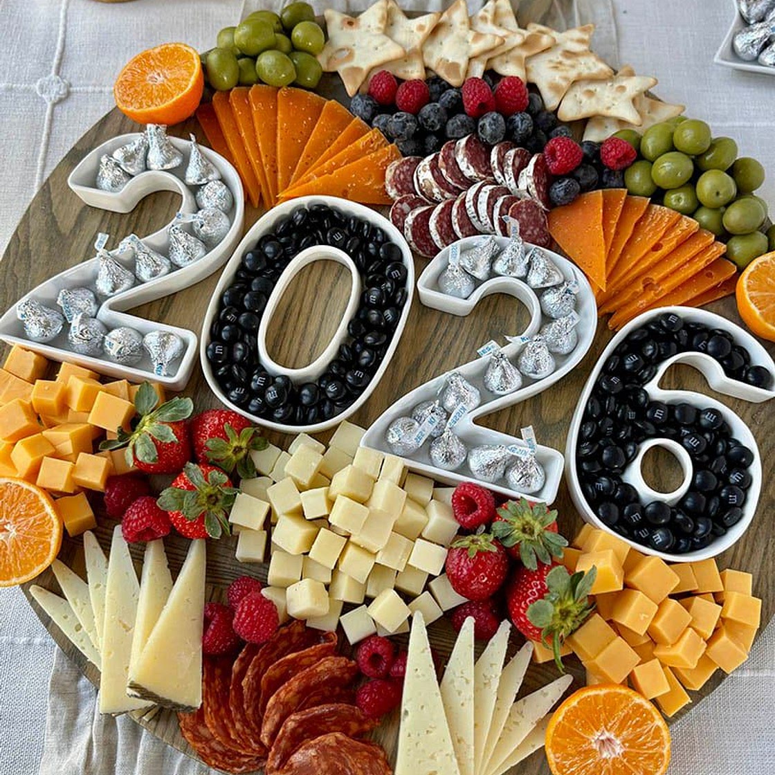 New Year’s Eve Charcuterie Board