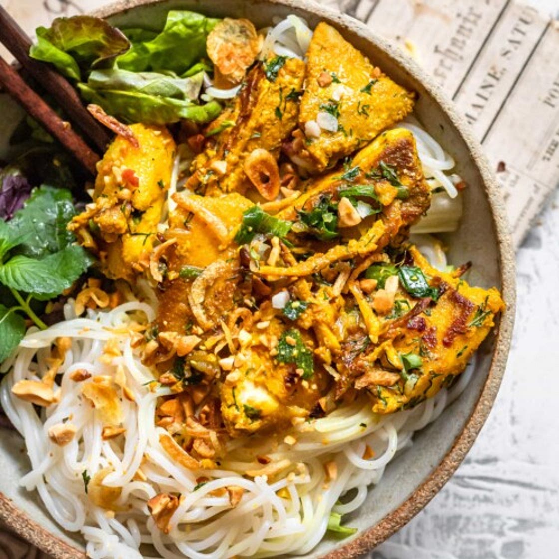 Vietnamese Turmeric Fish (Cha Ca La Vong)