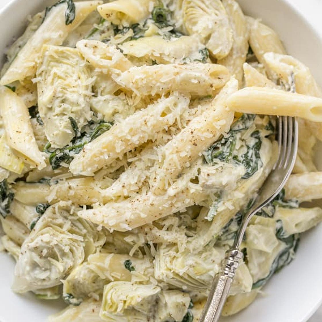 Spinach and Artichoke Pasta Recipe