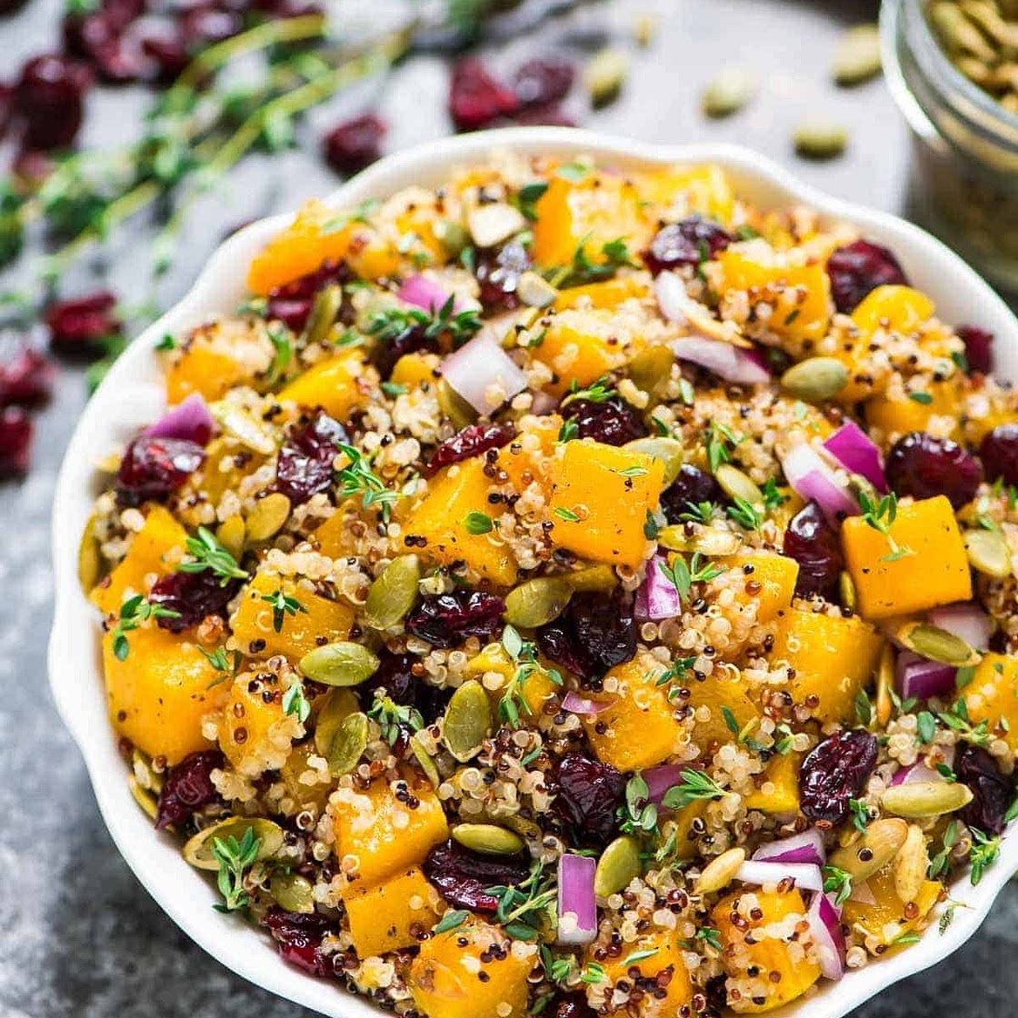 Butternut Squash Quinoa Salad