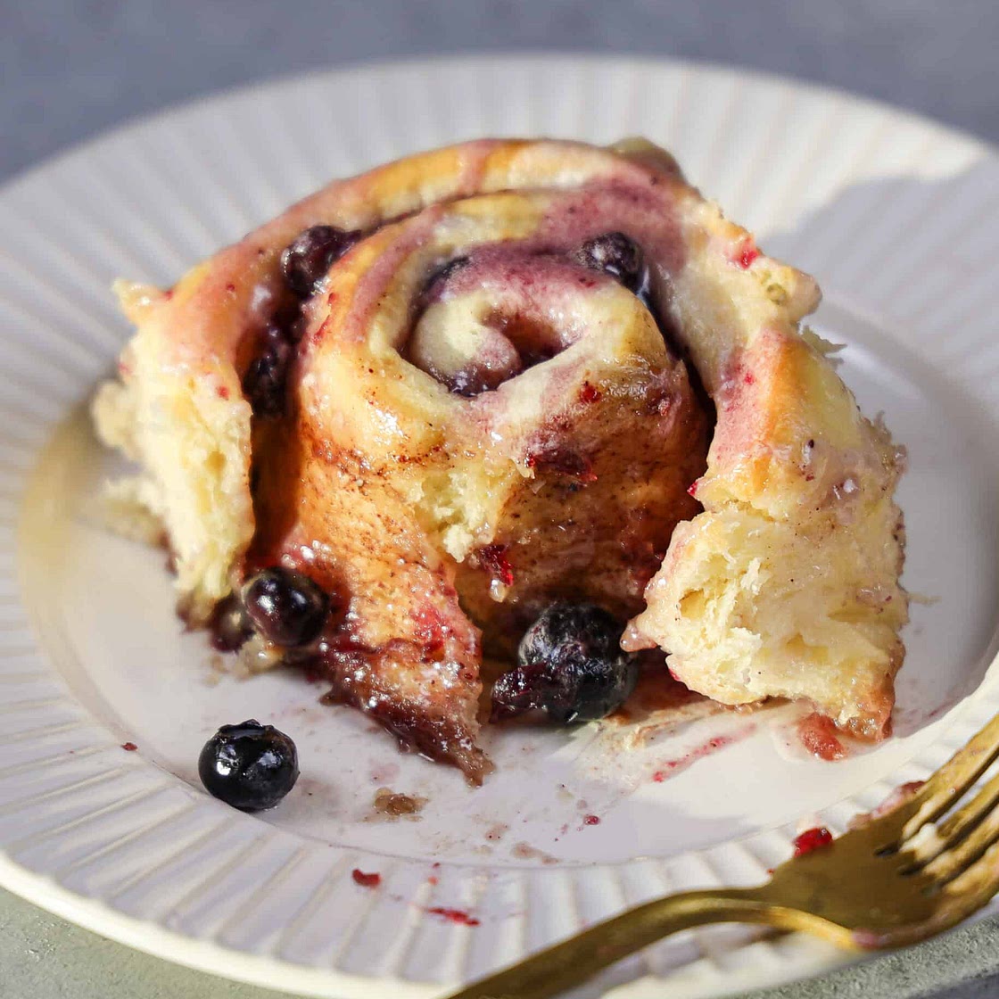 Blueberry Cinnamon Rolls